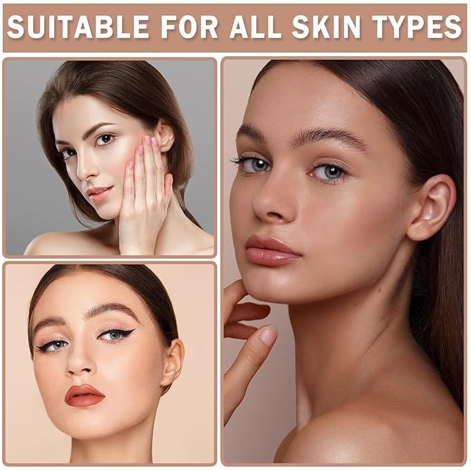 Mineral Sunscreen Setting Powder Mineral Brush Powder SPF 35 PA+++ Oil Control Matte Effect Lightweight Breathable Translucent Powder Setting Powder Sunscreen Makeup for Face with Brush-01 Translucent