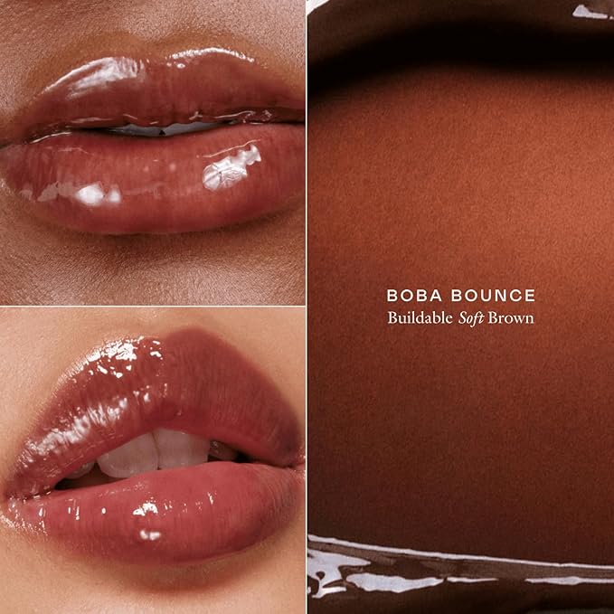 EADEM Le Chouchou Lip Softening Balm, Lip Gloss for Women, Lip Plumper & Lip Mask, Overnight Hydrating & Moisturizing Luxury Lip Balm, 0.5 oz, Boba Bounce