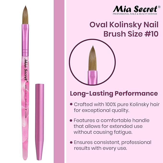 Mia Secret Kolinsky Nail Brush #10