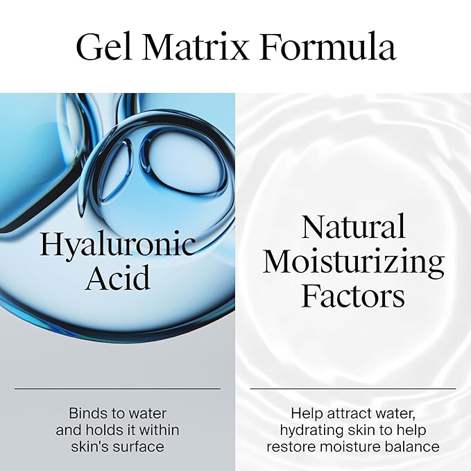 Neutrogena Hydro Boost Gel Cream, 48 Hr Hydration for Normal/Dry Skin, Fragrance Free, Face Moisturizer with Hyaluronic Acid, 1.7 oz. & Trial Size Hydro Boost Hydrating Gel Cleanser, 0.5 fl oz