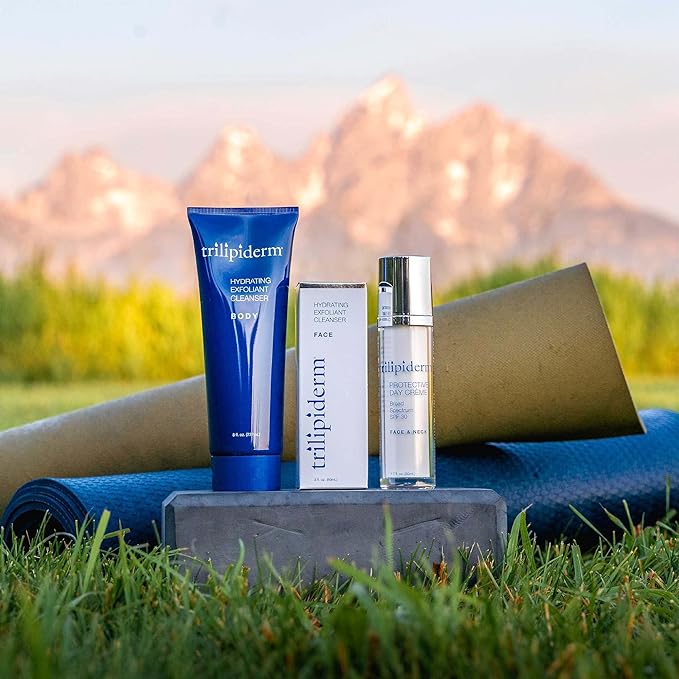 Trilipiderm Protective Day Crème, Broad Spectrum SPF 30 – Lightweight, Fast-Absorbing Moisturizing Sunscreen Protects while helps boost collagen and fight free radical damage
