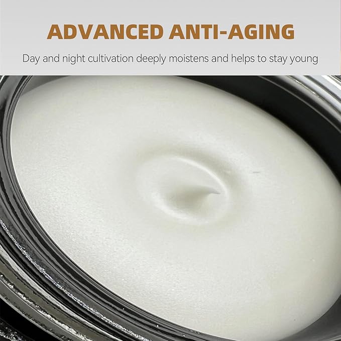 Roiii Anti-Aging Face Bandage Cream Ageless Enriching Renewal Vitamin C + Niacinamide + Hyaluronic Acid | Moisturizing Skin Lift Neck Cream for Firmer Skin to Reduce Appearance of Fine Lines (1.7Oz)