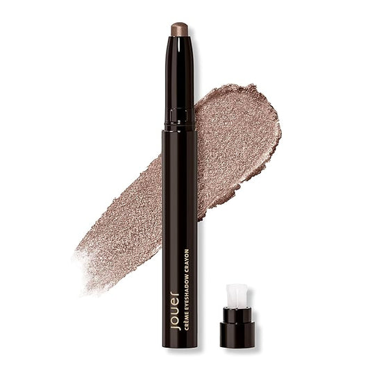 Jouer Crème Eyeshadow Crayon | Men & Women | Built-In Sharpener | Dermatologist Tested | Waterproof, Fast Drying & Crease Resistant Formula