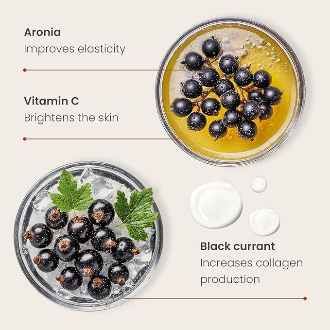 PLANTIFIQUE Korean Vitamin C Face Massage Serum – Hydrating Anti-Aging Collagen & Peptides Formula – Perfect for Gua Sha Facial Massage & Even Skin Tone Glow