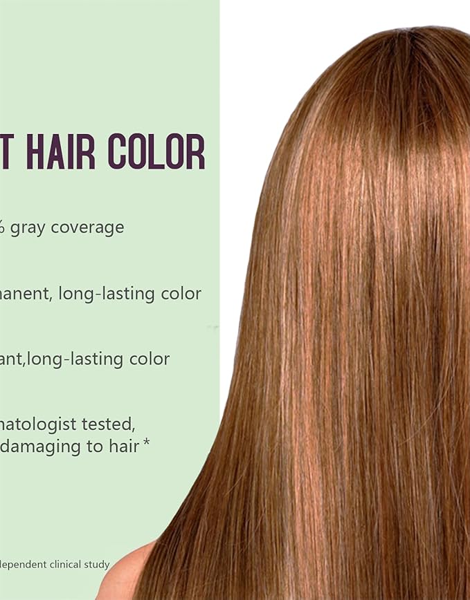 Blonde Hair Dye Shampoo, Hair Color Shampoo for Women Men, Coconut Dye Shampoo, Long Lasting Brown Hair Dye, Colors in Minutes, Champu Para Pintar el Cabello, Easy to Use