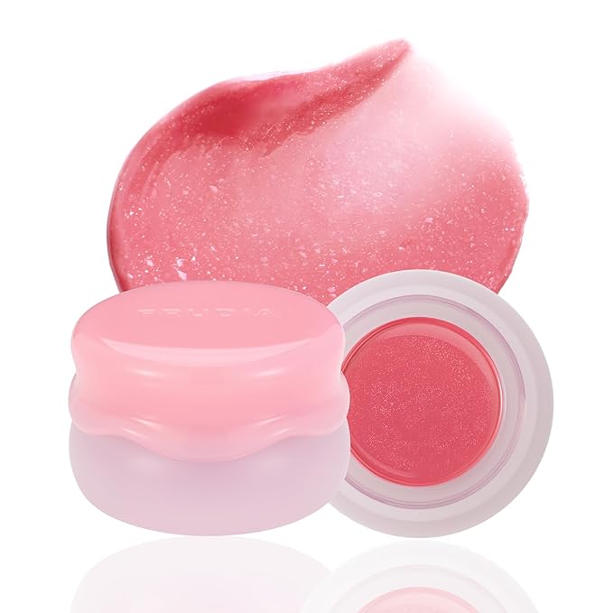 FRUDIA Korean Makeup Lip + Cheek Glow Jam |Long lasting, Moisturizing & Plumping | Non - Sticky & Glossy Color for Eyes, Lips & Cheeks |Chou Berry – Ballerina pink - 4.5 gm