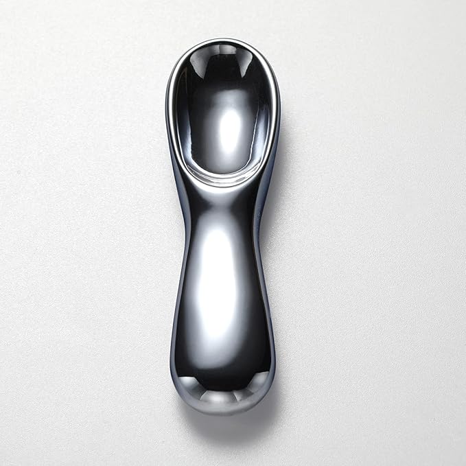 HOTACE Terahertz Energy Stone Gua Sha Scraper Tools Lymphatic Drainage Massager Facial Beauty Tools-Spoon Shape