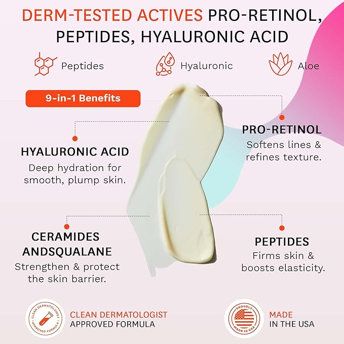 Fig.1 Pro Retinol Eye Cream | Anti Aging For Wrinkles And Fine Lines | Hydrating Under Eye Cream For Dark Circles And Puffiness | Moisturizer For Women & Men | 15ml / 0.5 fl oz