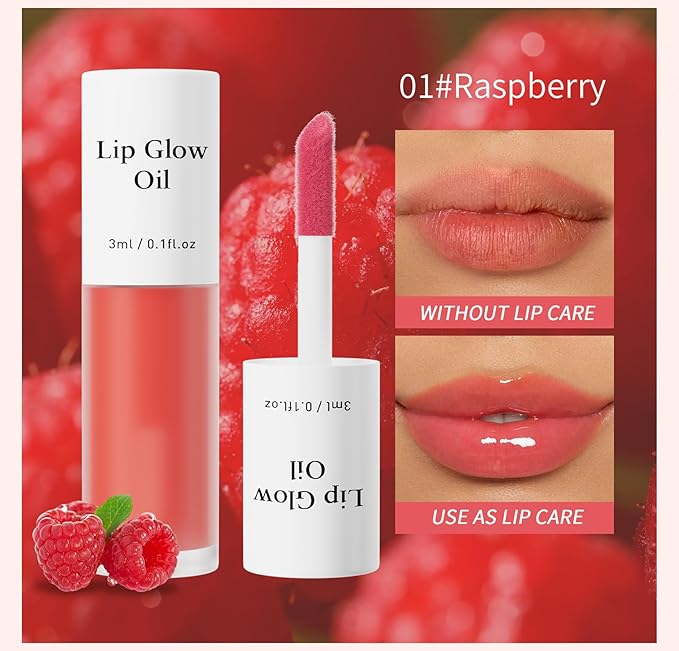 Plumping Lip Oil, Long Lasting Hydrating