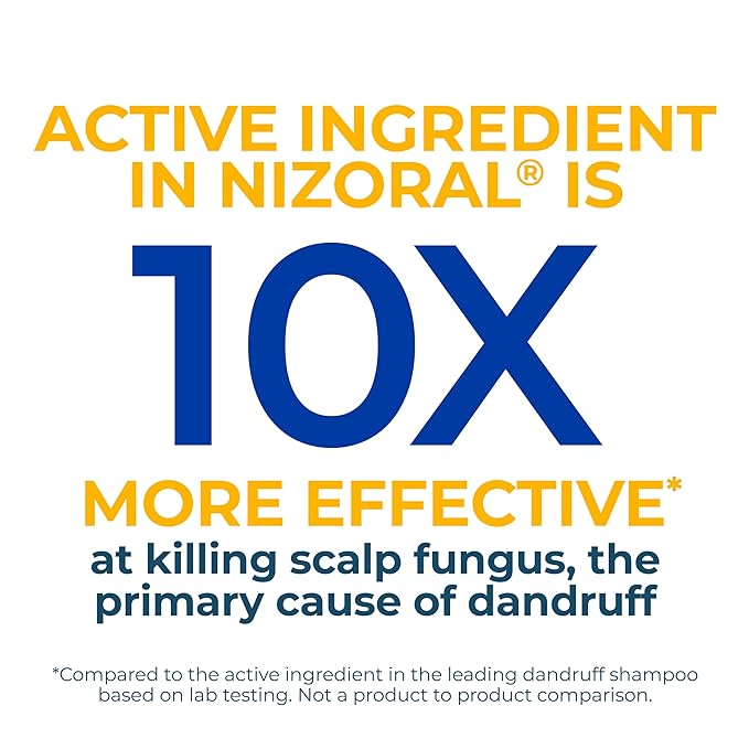 Nizoral 2-IN-1 Anti-Dandruff Shampoo & Conditioner with 1% Ketoconazole, 14 fl oz