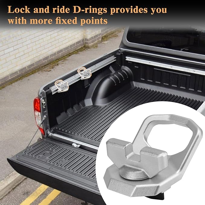 2PCS Lock and Ride Max D-Rings Replace# 2889620 2890894 Compatible with Polaris 2024-2025 Ranger, Xpedition Models