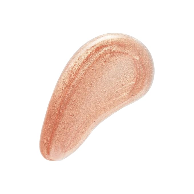 No7 High Shine Lip Gloss - Honey Bloom - Moisturizing, High-Shine Lip Gloss with Jojoba Oil for Lips - Hydrating, Longwear Lip Makeup - Non-Sticky Formula (8ml)