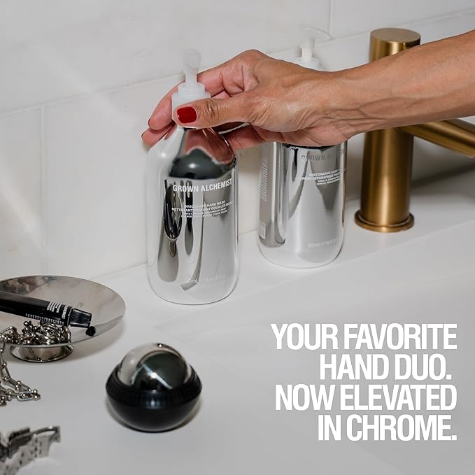 Grown Alchemist, Hand Care Set: Chrome Edition, Holiday Kit