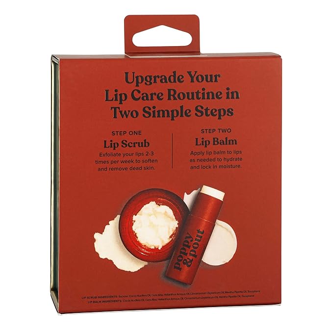 Poppy & Pout Lip Care Set