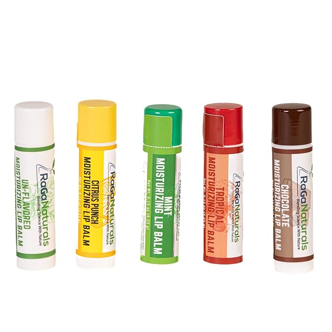 Unscented Lip Balm - 100% Natural Oil,