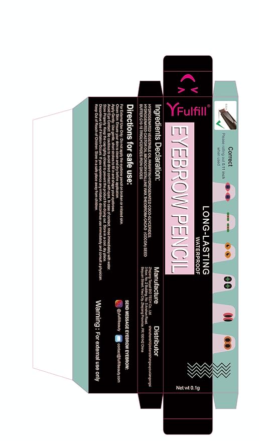 Eye Brow Pencils for Women - Waterproof Brown Eyebrow Pencil with Brush, Filler for Blondes