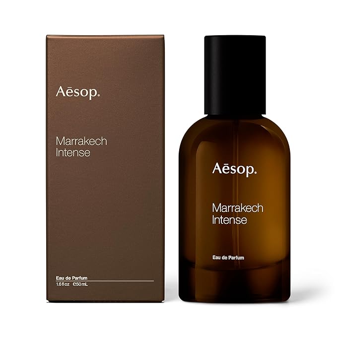 Aesop Marrakech Intense Eau de Parfum | Woody, Spicy, Floral Fragrance | Sandalwood, Clove, Cardamom | Unisex | 1.6 oz