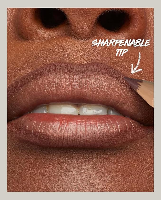 6pcs Nude Lip Liner Makeup Set - Waterproof & Smudge-Proof Matte Pencil, Long-Lasting & Durable, Smooth & Easy Glide, Non-Smudge, Contouring, Filling & Layering (SKETCH-ROAST, 6 Count (Pack of 1))