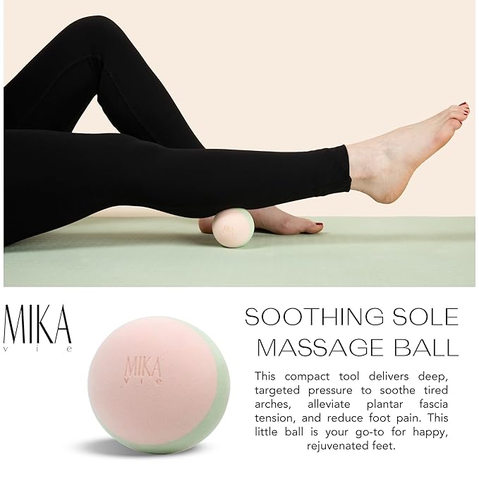 Age Playfully Bundle 3-Piece Luxury Gift Bundle for Women | Organic Body Oil+Foot Lotion for Dry Cracked Feet+Massage Ball for Feet and Muscle | Gift Idea for Women Over 40, Girlfriends | Clean Beauty