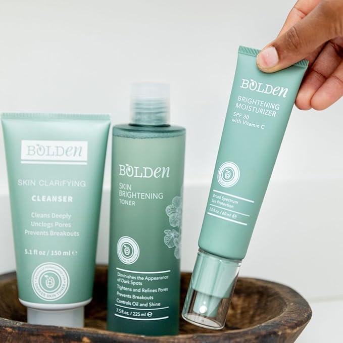 Bolden | Daily Skin Essentials Bundle | For Oily & Blemished Skin | 3-Pack