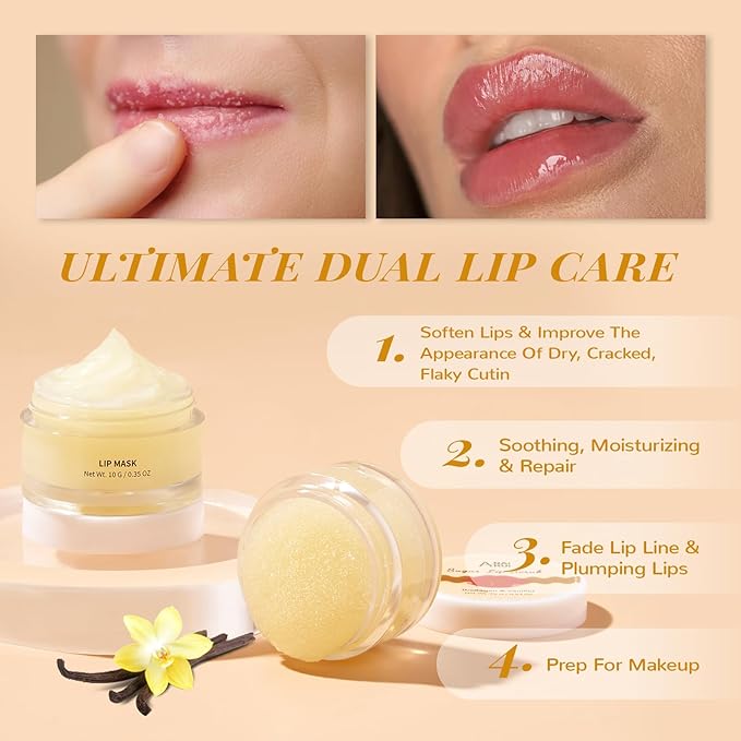 ANAI RUI Lip Mask and Scrub Vanilla