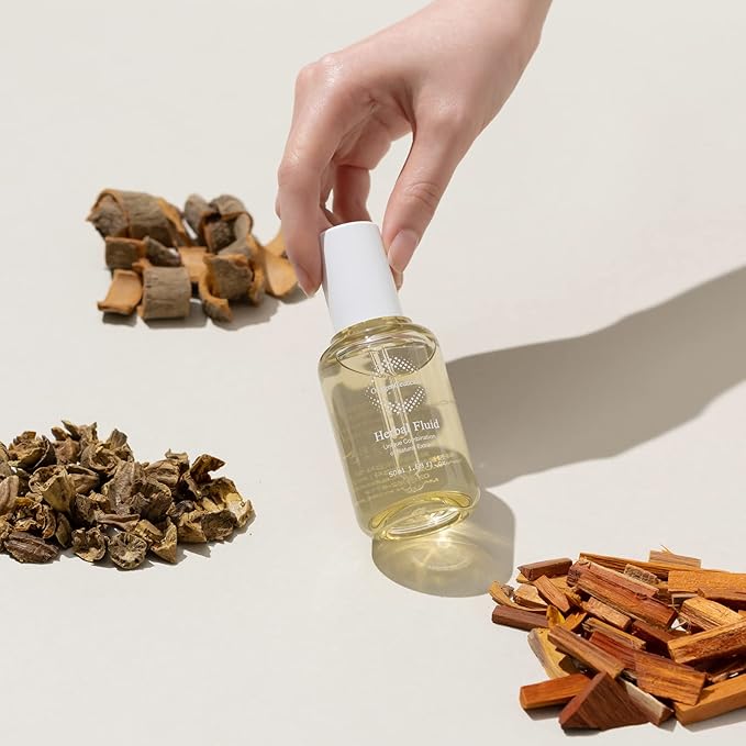 OxygenCeuticals Herbal Fluid – Trouble Care Ampoule with Salicylic Acid, Sodium PCA & Herbal Extracts, Sebum Control, Exfoliation & Soothing Serum for Acne-Prone Skin. 1.69 fl.oz (50ml)