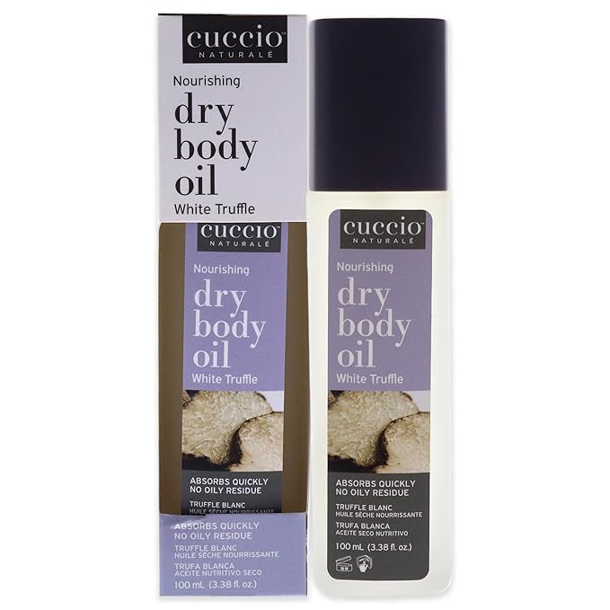 Cuccio C U C C I O Nourishing Dry Body Oil - White Truffle Naturale for Unisex - 3.38 oz Oil