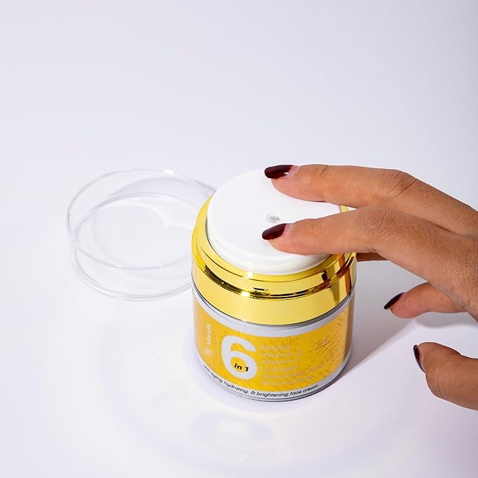 mivida Advanced Retinol Cream for Face & Neck | 6-in-1 Anti-Aging Moisturizer with Collagen, Hyaluronic, Vit C & E | Firms, Reduces Wrinkles, Fine Lines & Dark Spots | Daily Face Cream 1.7floz