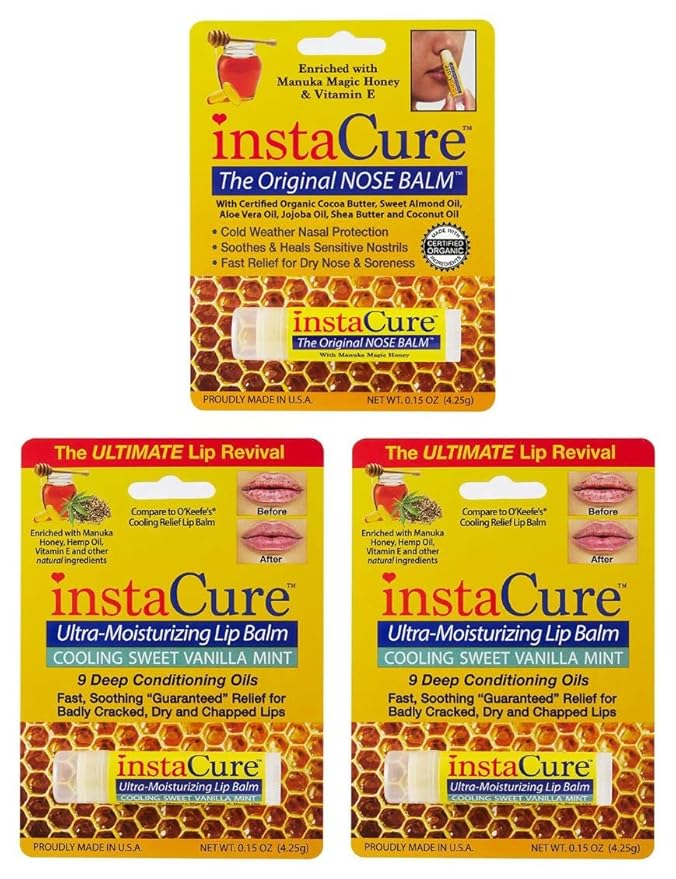InstaCure Original Nose Balm With Raw Relief