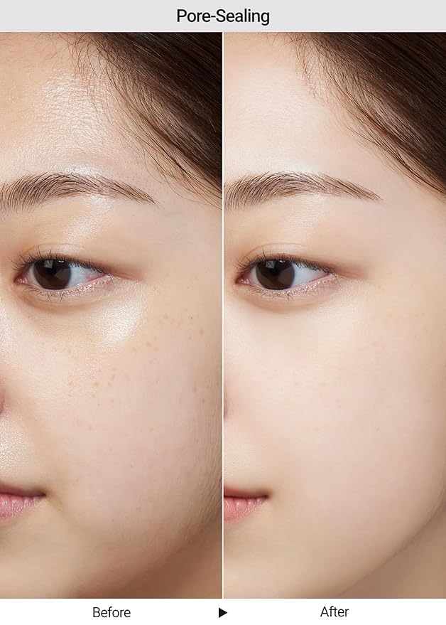 JUNG SAEM MOOL Skin Setting Smoothing Base 1.35 Fl Oz, Sebum-Control Primer with Cotton Seed Extract for Long-Lasting Matte Finish, Fresh Lotion Texture for Oily Skin and T-Zone, Korean Makeup