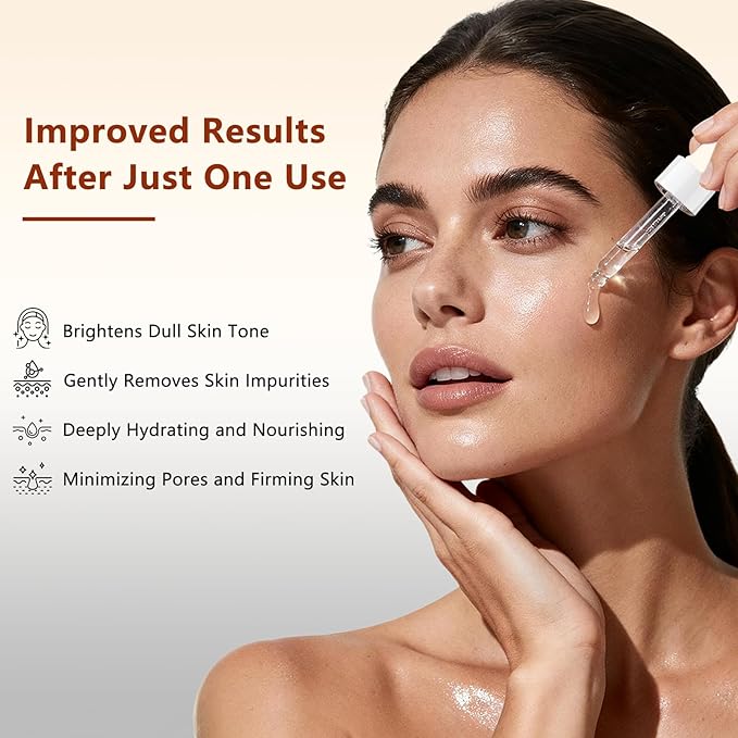 Rice Peel Shot, Peel Shot Glow Rice Ampoule Duo, Gently Exfoliates, Removes Dead Skin and Blackheads, Says Goodbye to Roughness and Dullness, and Makes Your Skin Glow 160 ML 2.7 Fl Oz (Pack of 2)