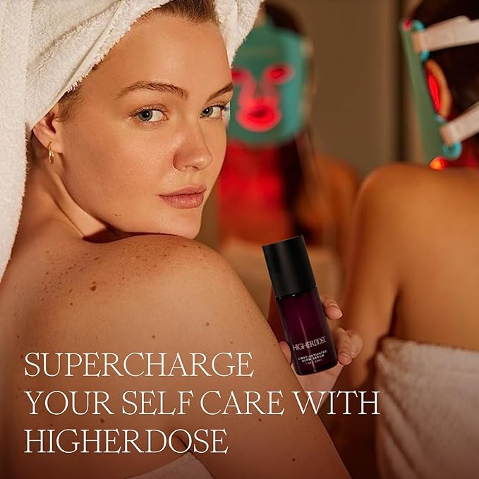 HigherDOSE Serotonin Soak Magnesium Bath Salts - Natural Detox and Muscle Recovery with Magnesium Flakes, Algae + Apple Cider Vinegar - Luxurious Bath Salt Infused with Relaxing Essentials Oils