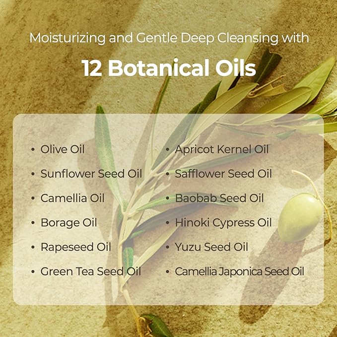 AVCA Blackhead Remover Cleansing Oil 10.14 fl.oz.(300ml) - Makeup & Blackhead Remover, PHA Gentle Exfoliator, Lightweight Pore Cleanser, Korean Skincare for Normal & Oily Skin