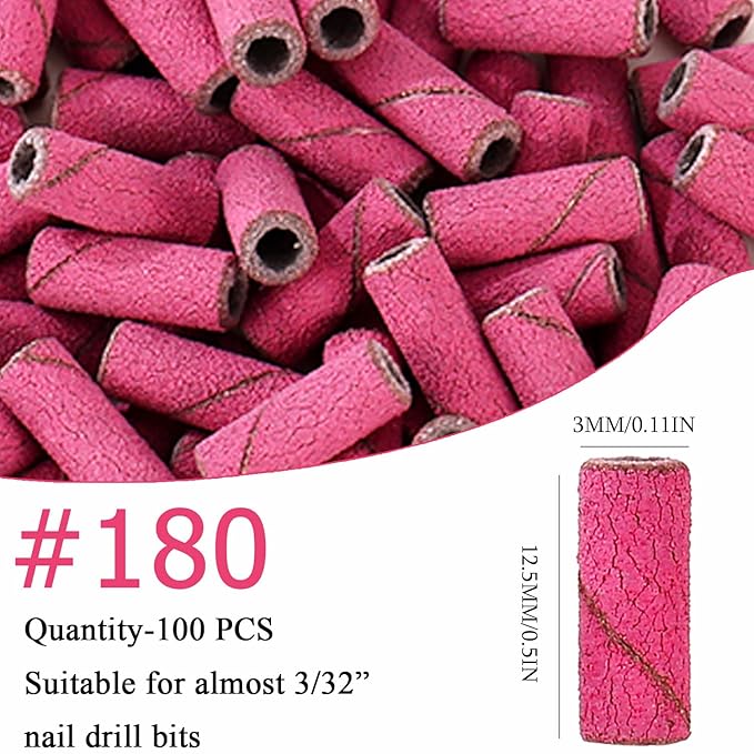 100pcs nail drill bits small