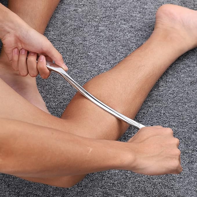 Gua Sha Muscle Scraping Massage Tool-IASTM Tools-Muscle Scraper Long Bar Tool 13.7 Inches for Large Muscles, Soft Tissue Mobilization Tool