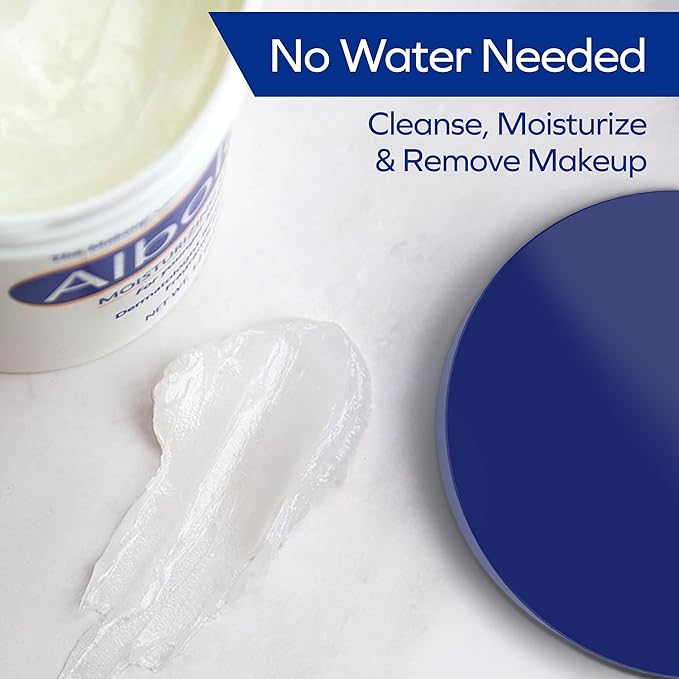 Albolene Face Moisturizer & Makeup Remover - Facial Cleanser & Cleansing Balm - Beta-Carotene Fragrance-Free Cream - 12 oz - (Pack of 1)