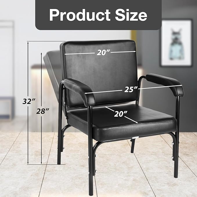 Shampoo Chairs Reclining Shampoo Chairs for Salon Barber Chair Hair Stylist Chair Auto Recline Salon Chair Spa Beauty Equipment for Hair Stylists, Tattoo Artists, Cosmetologists