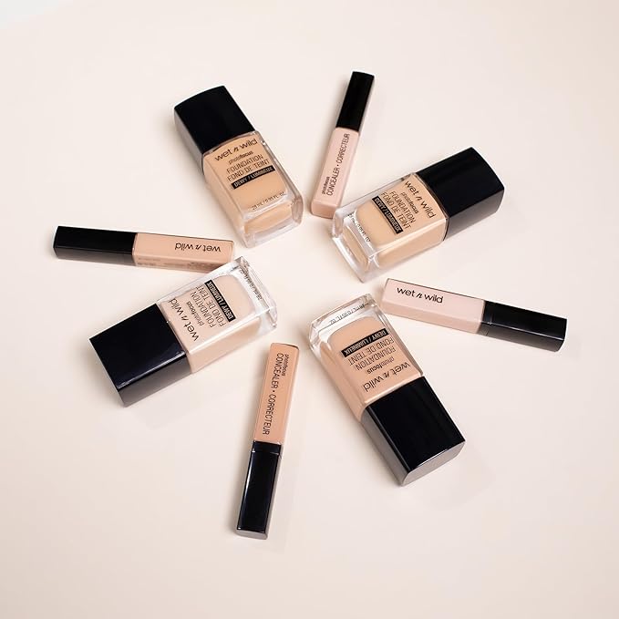 wet n wild Photo Focus Dewy Liquid Foundation Makeup, Soft Beige (Packaging May vary)