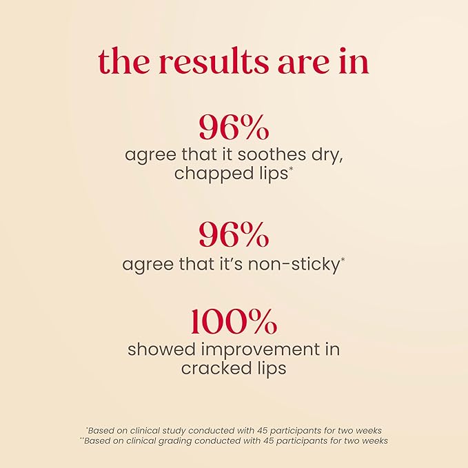 Burt's Bees Rescue Lip Relief, Honey Vanilla, Hydrating Lip Balm for Dry Cracked Lips, with Responsbily Sourced Beeswax and Shea Butter, 100% Natural Origin, 1 Squeezy Tube, 0.35oz