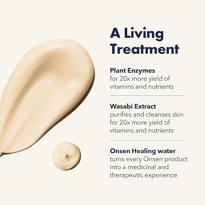 Onsen White Pagoda Hand Cream | Japanese-Inspired Firming Hand Lotion with Pagoda Flower Enzyme, Tsubaki, Jojoba & Squalane | Nursing Essentials for Aging Hands | Vegan (4.5 oz)