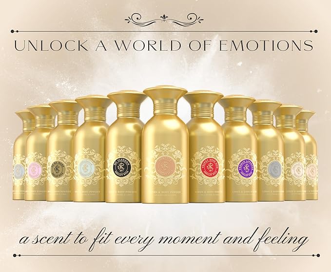 Talc-Free Body Powder for Women for Daily Use and After Bath - Sorella 365 g (Puff not included)