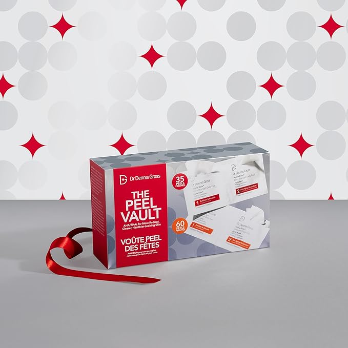 Dr Dennis Gross Peel Vault Kit – 30 Alpha Beta® Extra Strength Daily Peels + 60 Universal Daily Peels | 90 Total Treatments | $245 Value Limited Edition