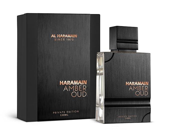 Al Haramain Amber Oud Private Edition Eau de Parfum Spray for Unisex, 4.0 Ounce