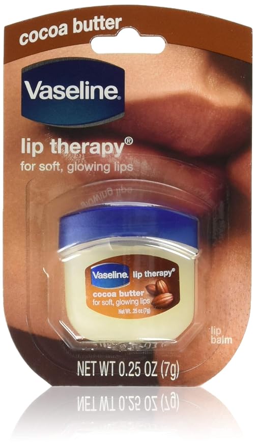 Vaseline Lip Therapy Cocoa Butter, 25 oz (Pack of 5)