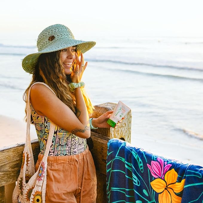 Panama Jack Faces Sunscreen Lotion - SPF 30, Broad Spectrum UVA/UVB Protection, Hypoallergenic, PABA, Paraben, & Gluten Free, 3 FL OZ (Pack of 6)