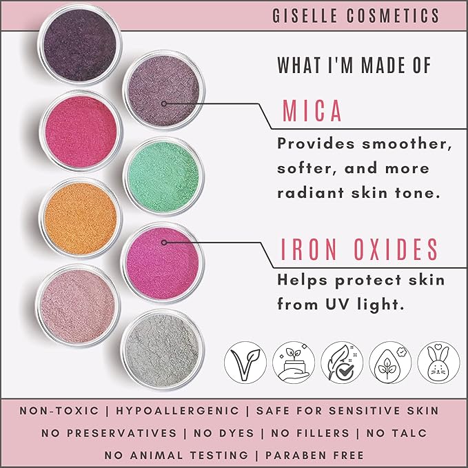 Loose Mineral Eyeshadow and Contouring Palette