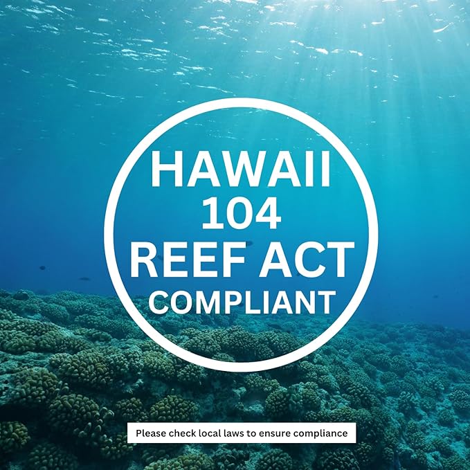 Florida Glow SPF 50 Sunscreen Spray - Hawaii 104 Reef Act & Florida Keys Compliant, Broad Spectrum, Water Resistant Sport Sun screen - Child Friendly PABA-Free & Oxybenzone Free (5.5 Fl Oz 1-Pack)