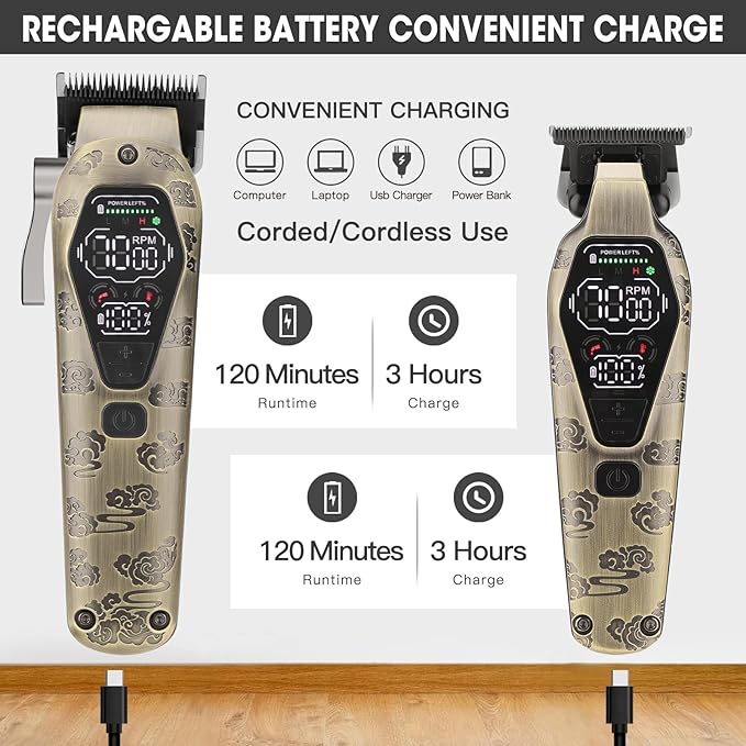 Professional Hair Clipper for Men