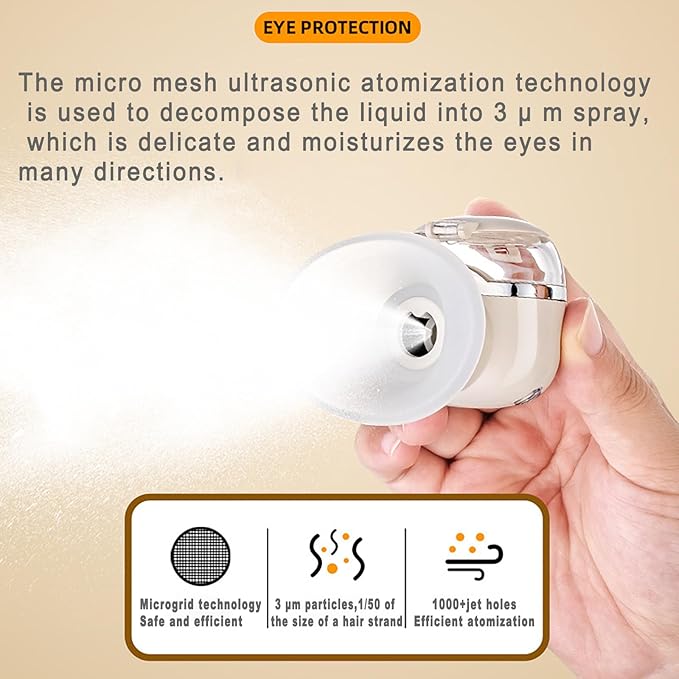 Eye heated nano mist spraye