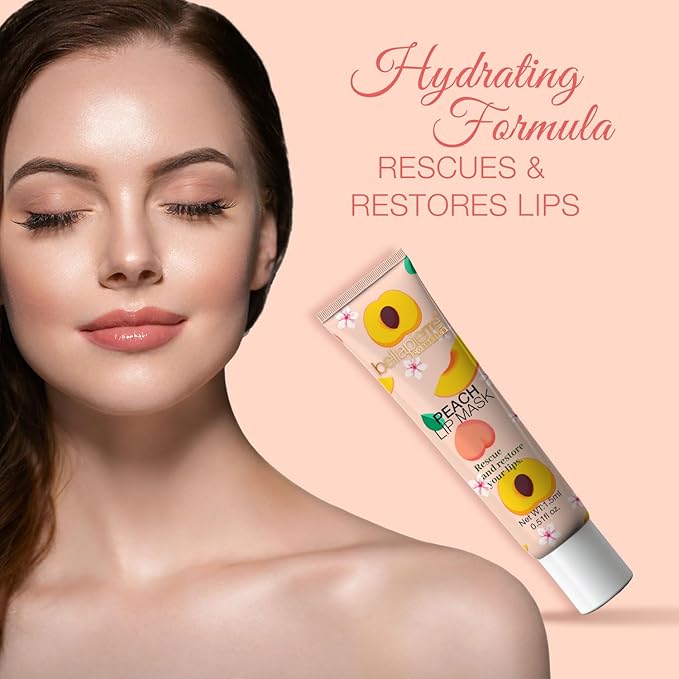 bellapierre Cosmetics Peach Lip Mask | Daily